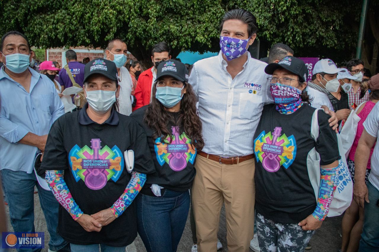 Quiero volver para trabajar nuevamente por toda Morelia: Alfonso Martínez
