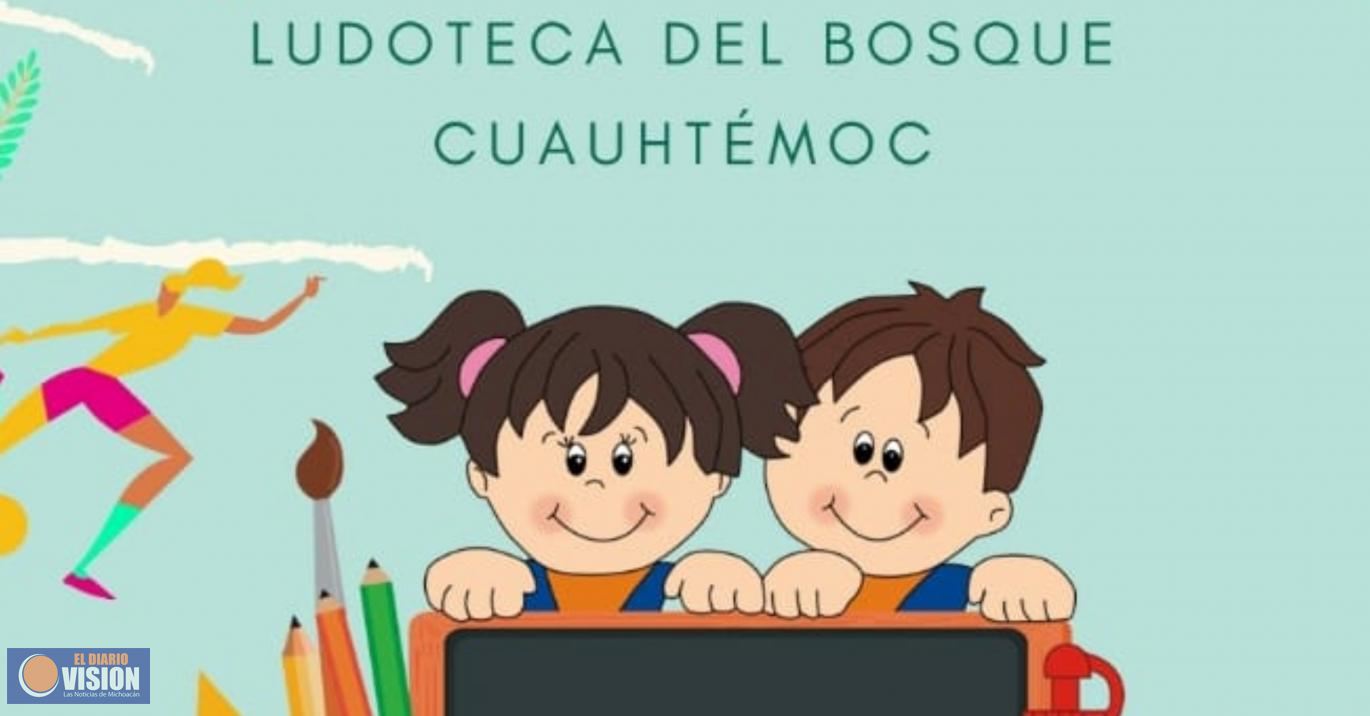 Anuncia DIF Morelia reapertura de Ludoteca “Bosque Cuauhtémoc”
