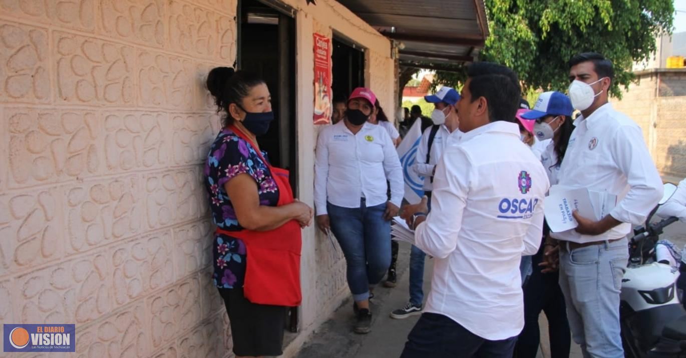 Seguridad, economía, jóvenes y mujeres, temas prioritarios a trabajar en Michoacán: Oscar Escobar