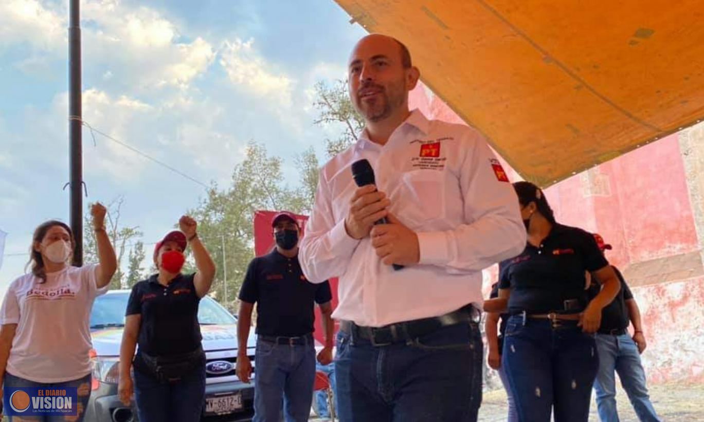 Elevar a Tenencia a la localidad de la Ex Hacienda, propone Eric Gaona