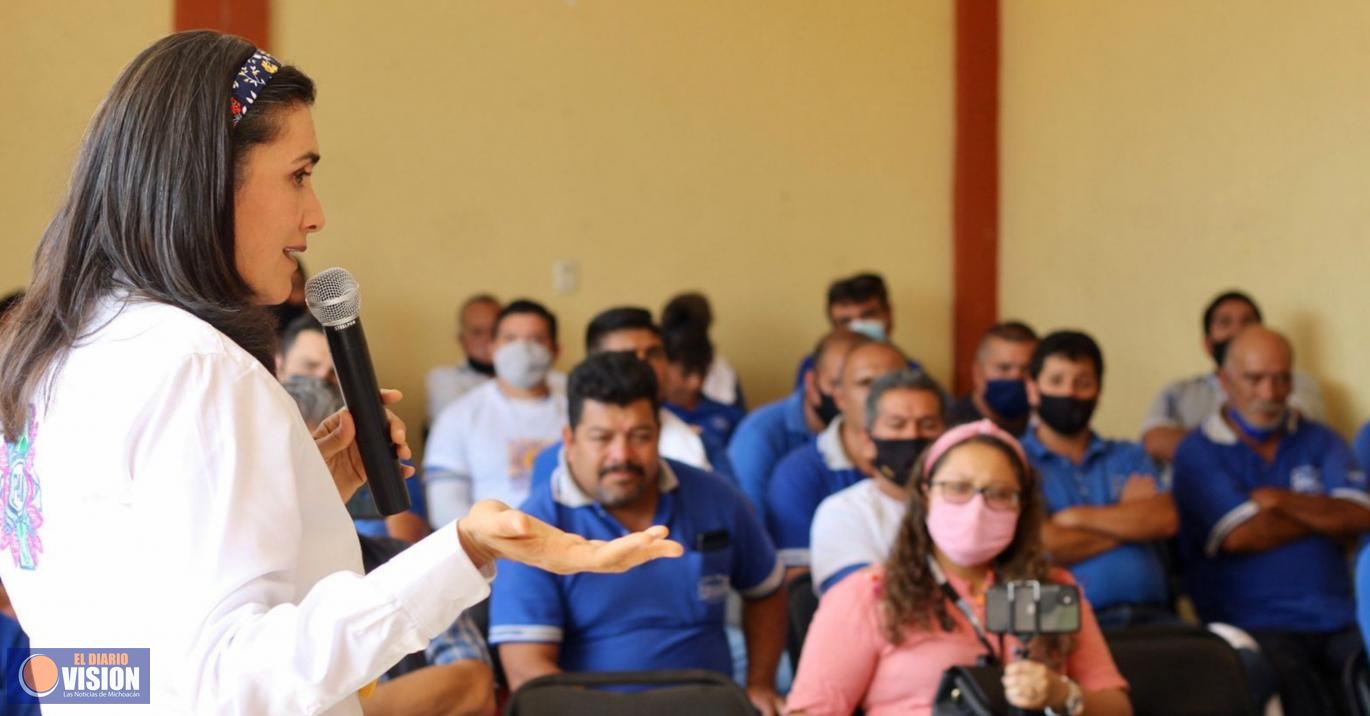 Somos un equipo que construye y no polariza a los ciudadanos: Norma Adriana Magaña.