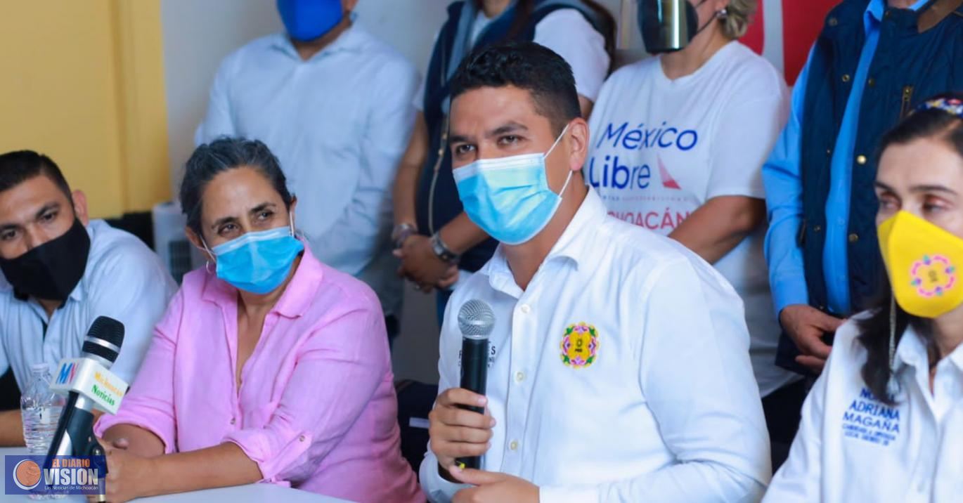 Cocoa” Calderón y México Libre se suman al Equipo por Uruapan