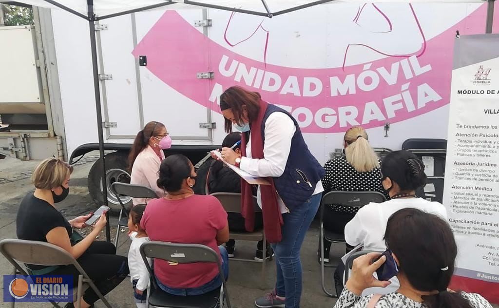 Gobierno de Morelia promueve atención a la salud de la ciudadanía
