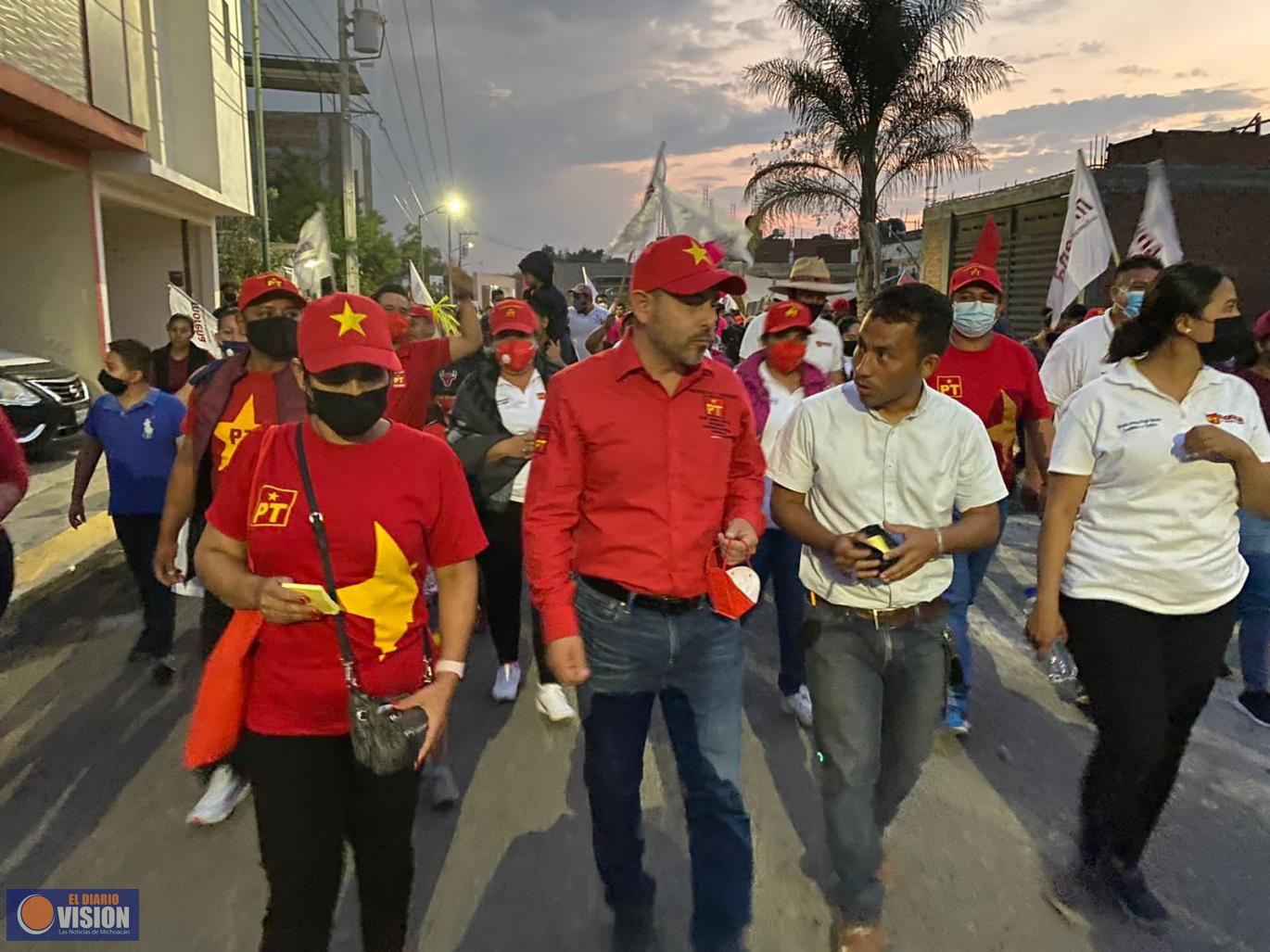 Las espigas se vuelcan en apoyo a Eric Gaona en Tarímbaro