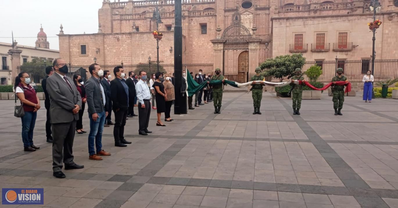 Ayuntamiento de Morelia conmemora CCLXVIII Natalicio de Miguel Hidalgo y Costilla
