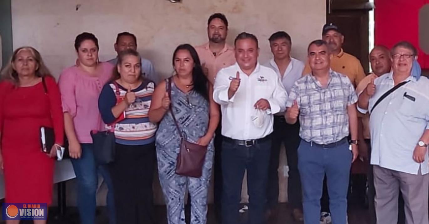  Empresarios morelianos se suman al proyecto de Carlos Quintana