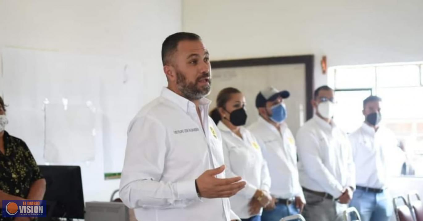 Luis Felipe León Balbanera, dará continuidad a los trabajos del campo