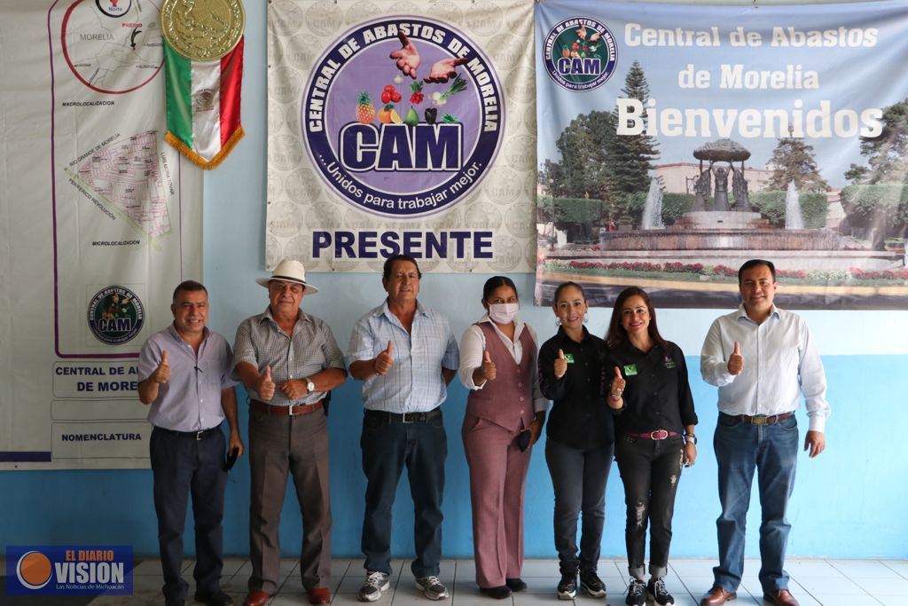 Comerciantes del Mercado de Abastos y Marx Aguirre, impulsarán reactivación económica 