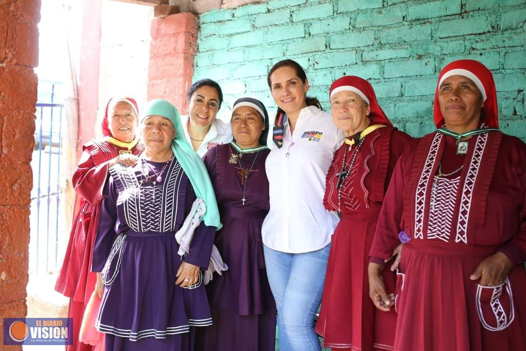 Cientos de familias de Turicato se suman al proyecto de Macarena