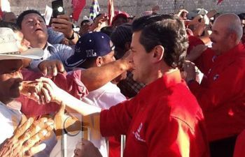 Peña Nieto viene a Michoacán