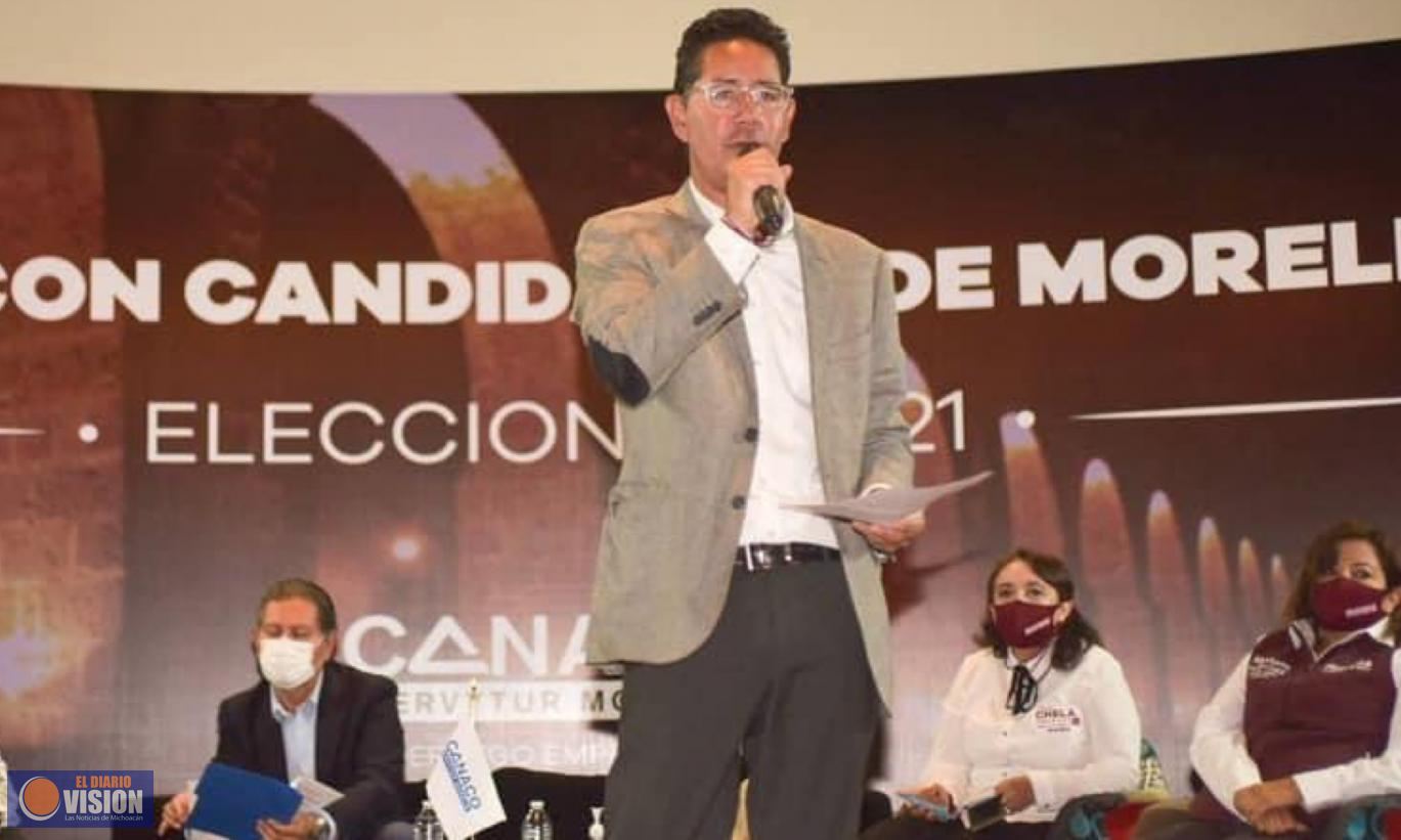 Rescatar la economía moreliana con participación de la ciudadanía: Iván Pérez Negrón