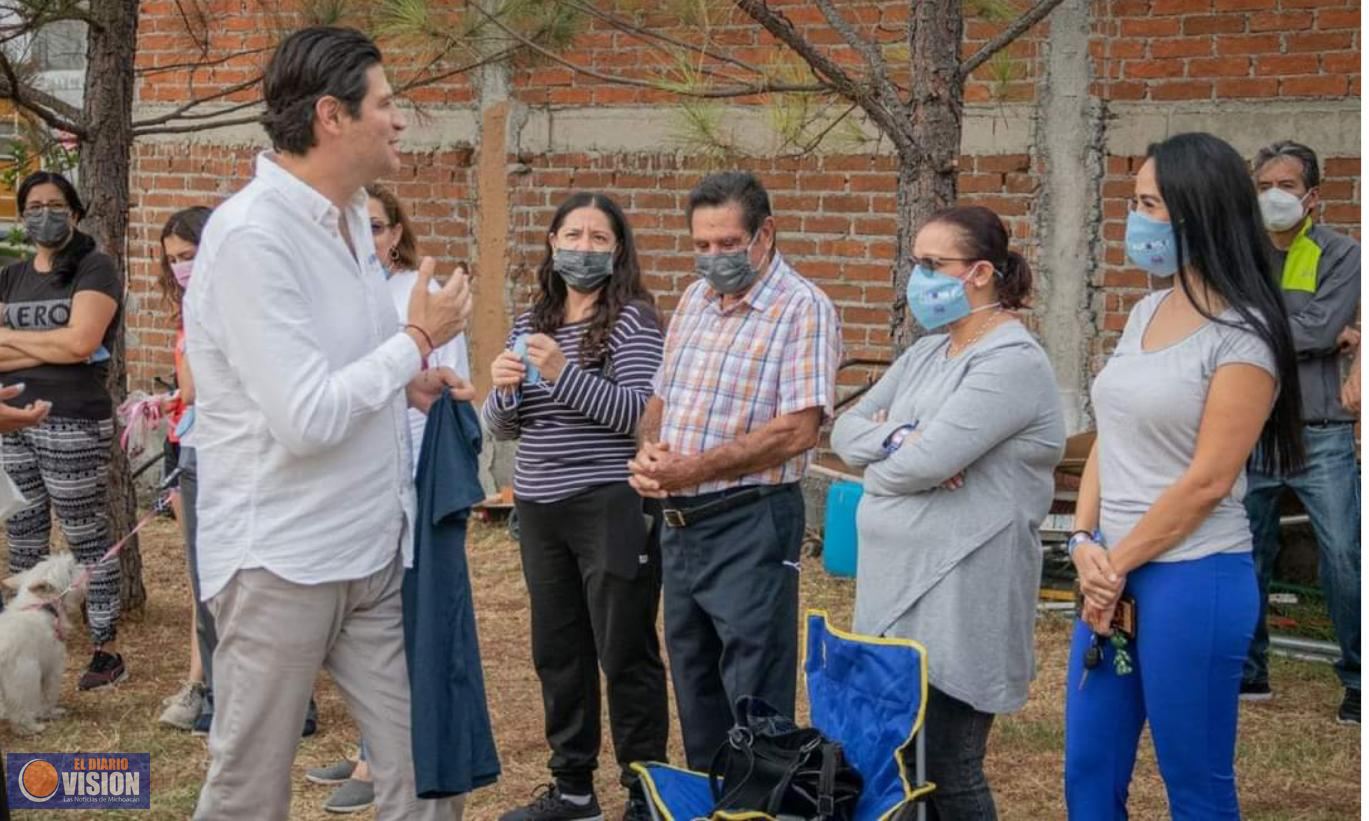 Regresar la paz y la tranquilidad de las familias en las colonias Villa Universidad y Valle Quieto
