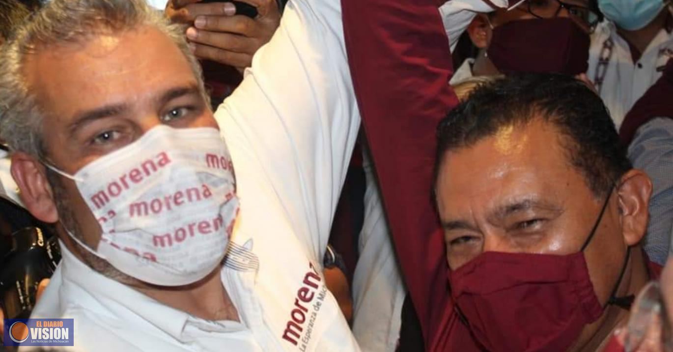 Pronto Alfredo Ramírez será gobernador y la 4T una realidad en Michoacán: Fermín Bernabé