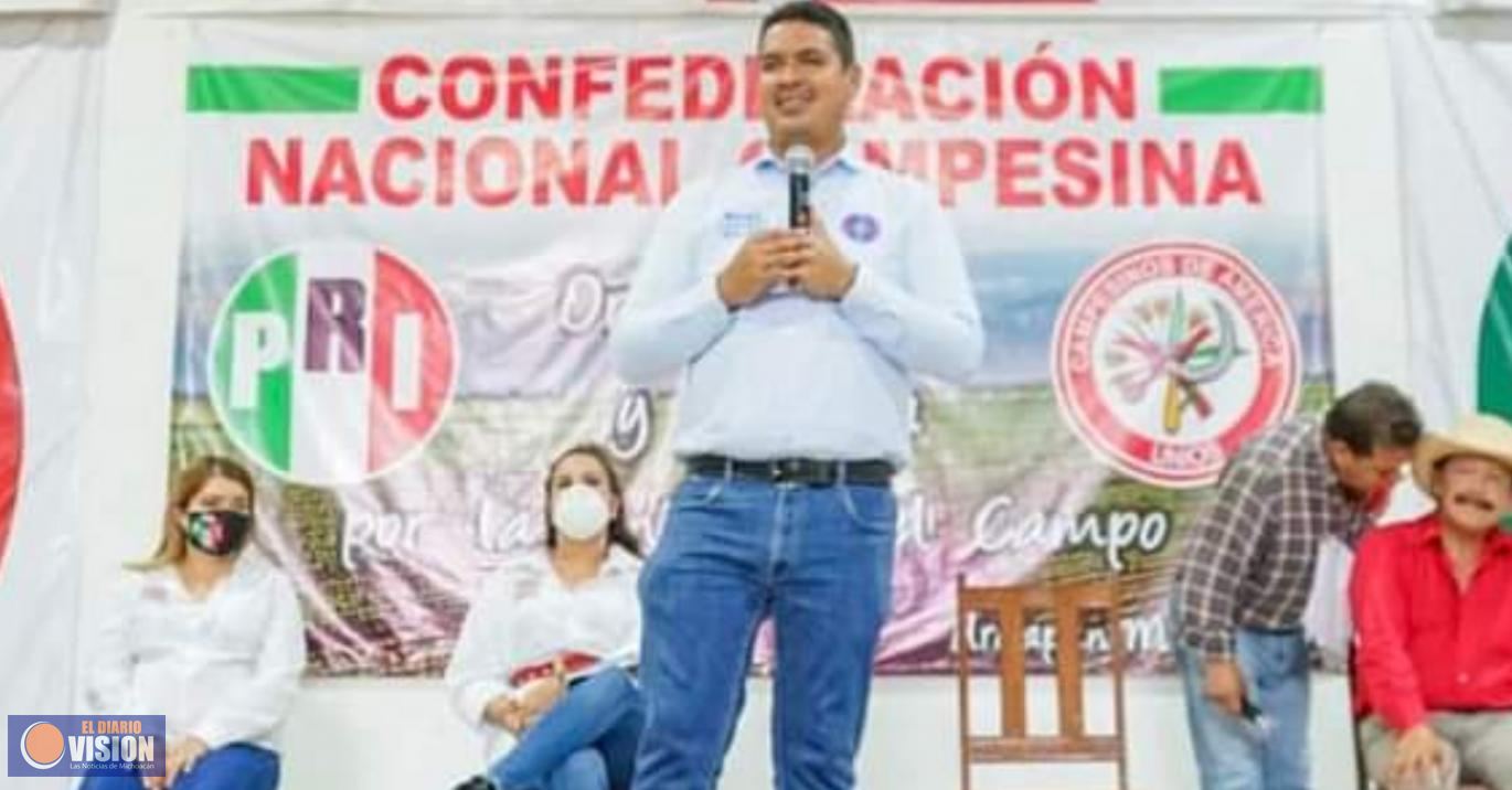 Con la CNC, vamos por los mejores 3 años para el campo y las comunidades: Miguel Paredes 