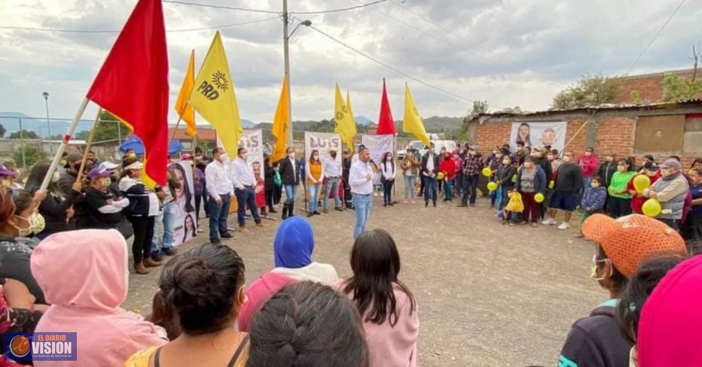 Gracias al apoyo de la gente, me siento más comprometido que nunca: Luis Felipe León Balbanera