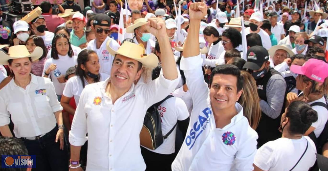 Se suman más de 15 mil personas al proyecto del Equipo por Michoacán