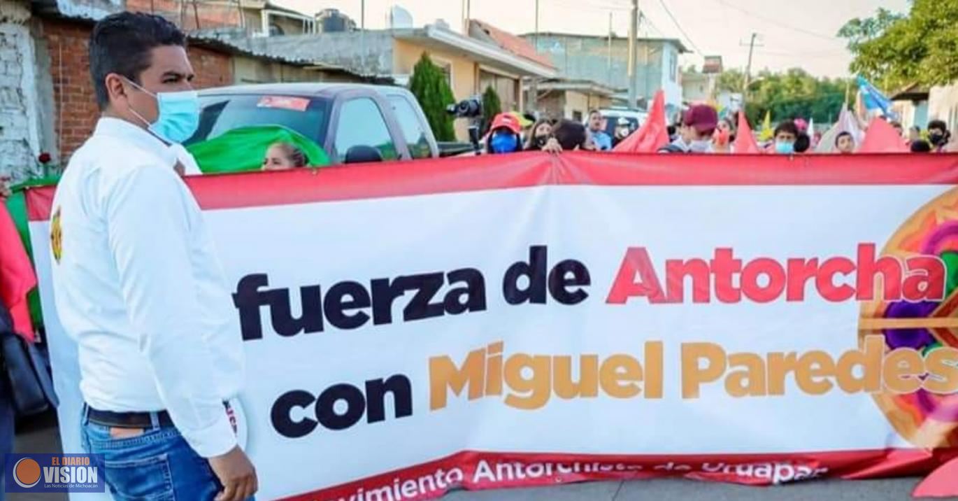 Llevaremos el deporte, a todas las colonias de Uruapan, compromete Miguel Paredes