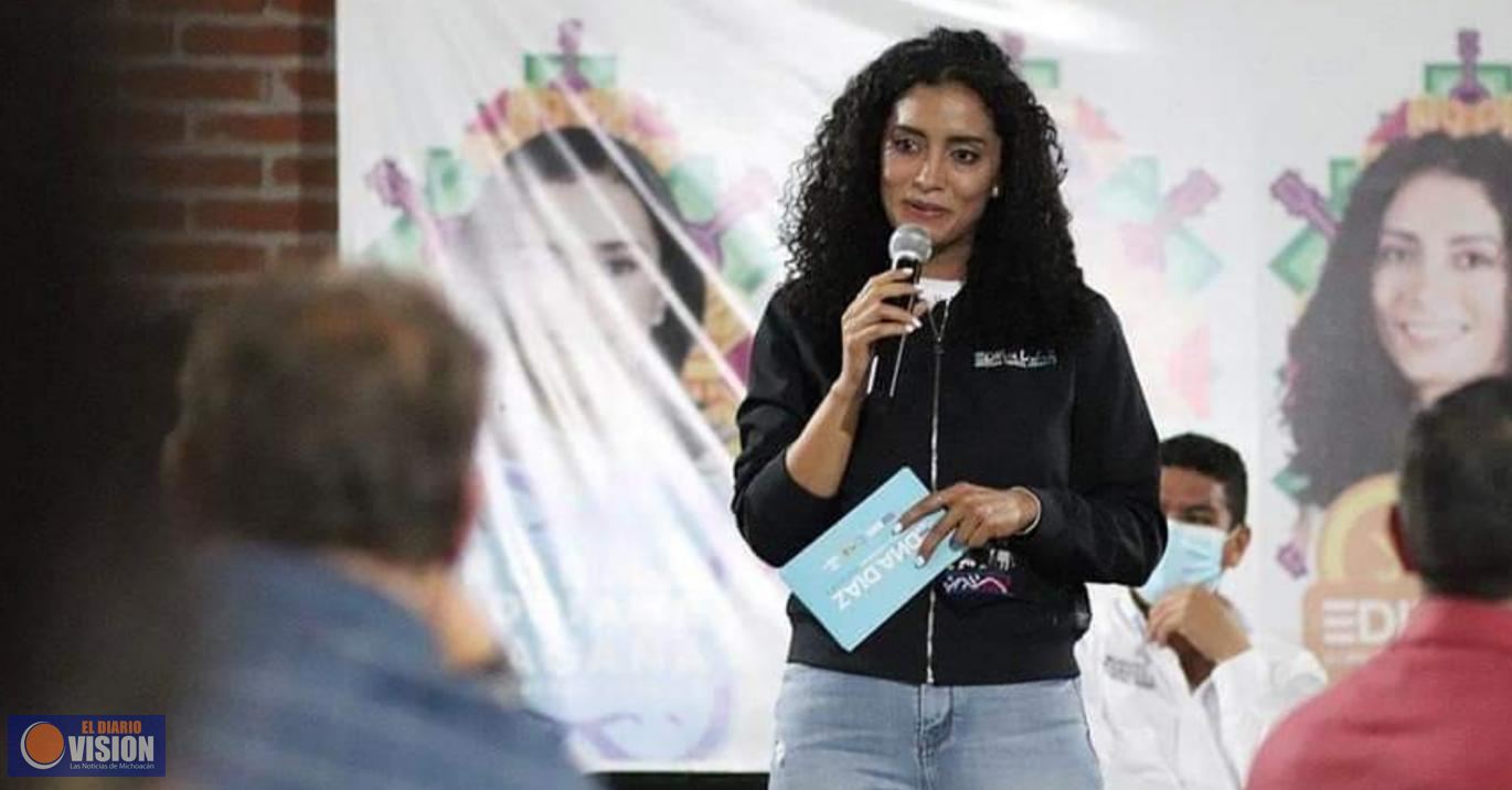 Desarrollo económico, justicia y medio ambiente, parámetros para alcanzar el bienestar: Edna Díaz