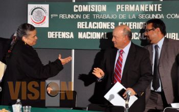 Jesús Garibay analizan temas de relaciones exteriores   