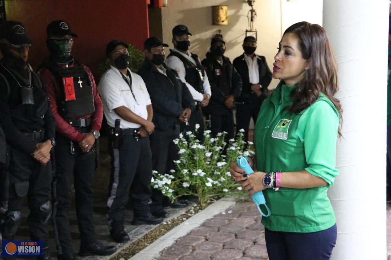 En mi gobierno impulsaremos el apoyo para las asociaciones de vigilantes: Marx Aguirre 