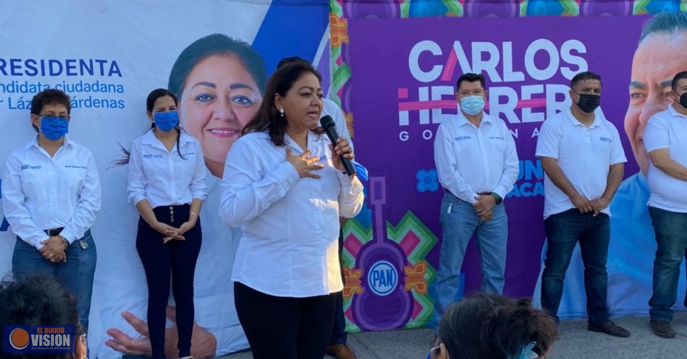 Lázaro Cárdenas tendrá estancias infantiles para todas las niñas y niños: Silvia Estrada