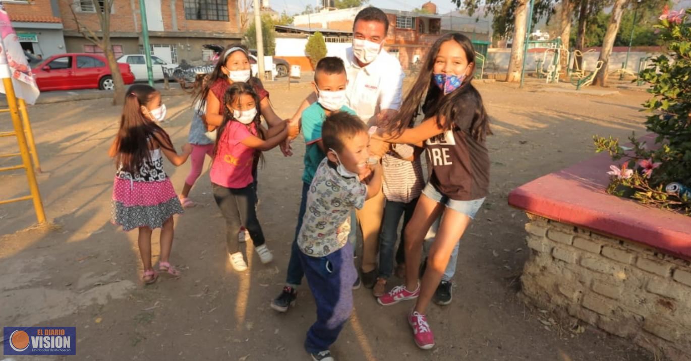 Las nuevas generaciones deberán ser de primera, debemos romper la brecha social: Abelardo Pérez