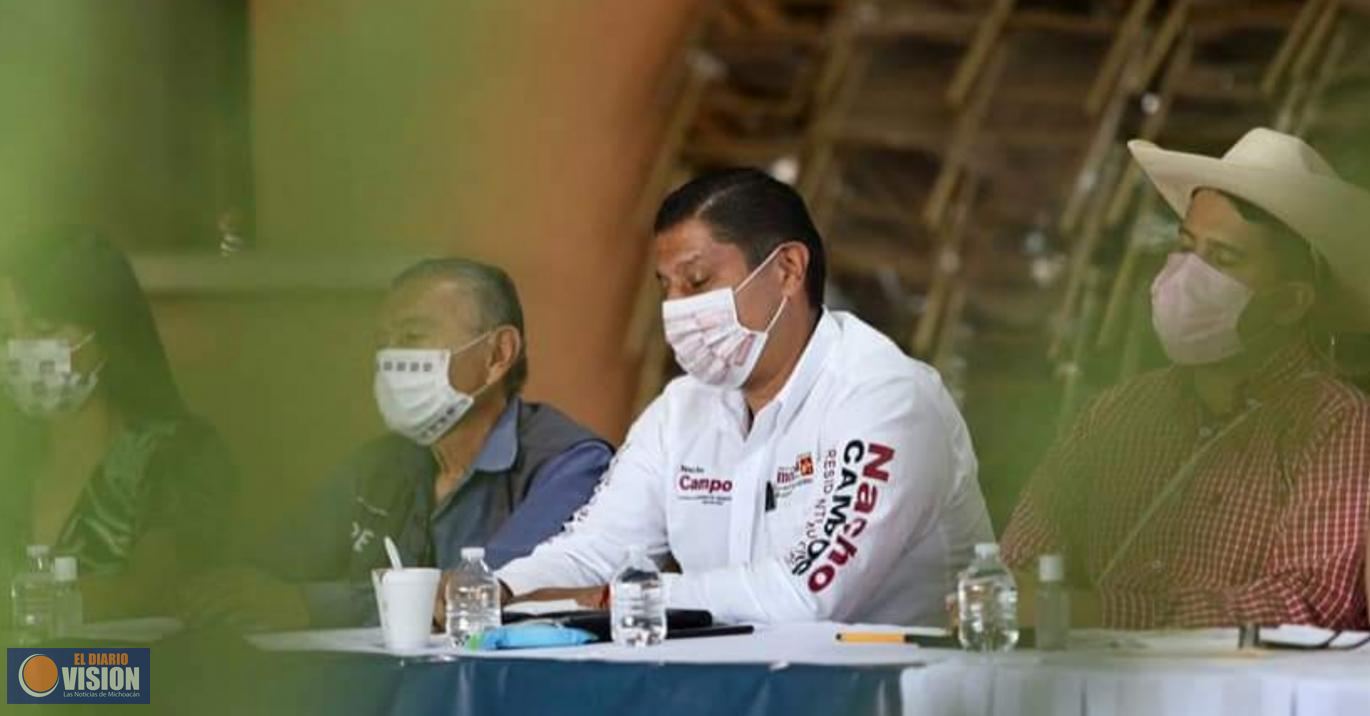 Nacho Campos, expone puntos a resolver desde la alcaldía 