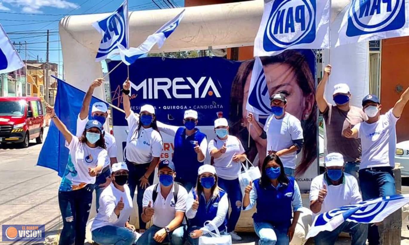 Cada día más jóvenes se suman a nuestro proyecto para mejorar a Quiroga: Alma Mireya 