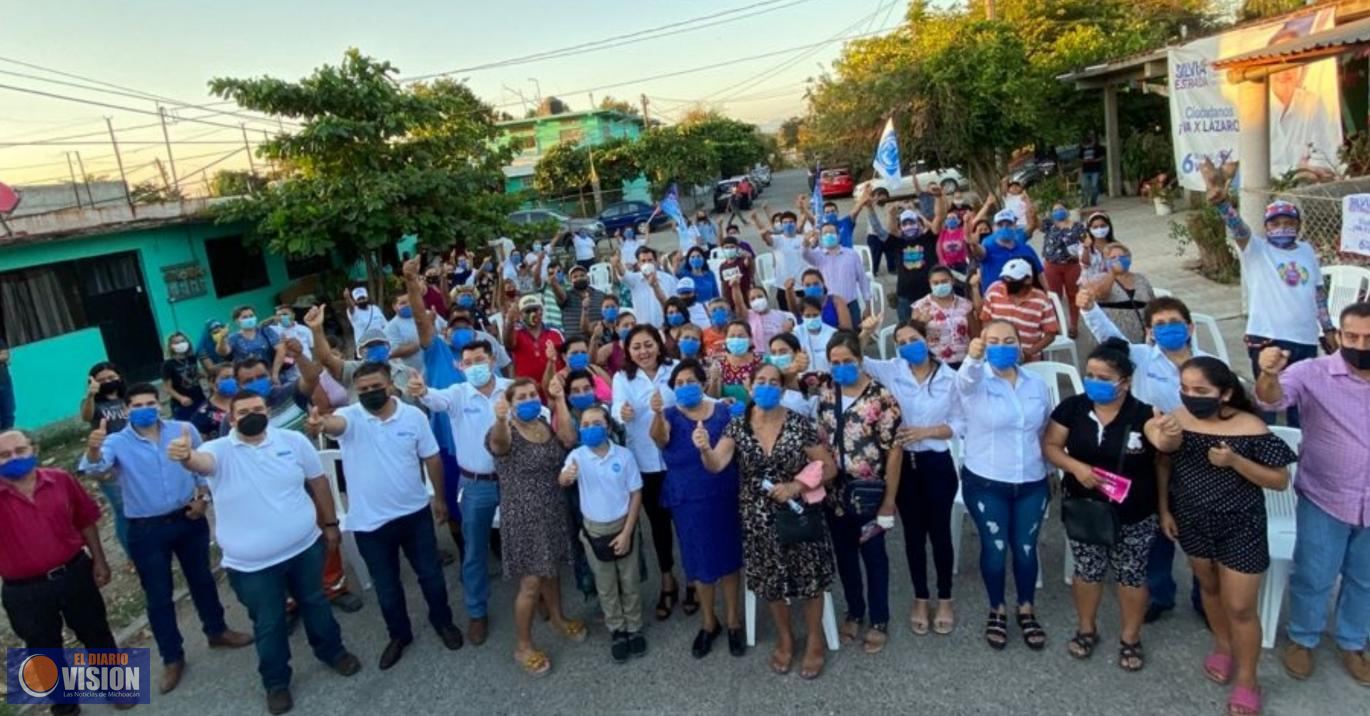 Mi gobierno acabará con la corrupción en Lázaro Cárdenas: Silvia Estrada