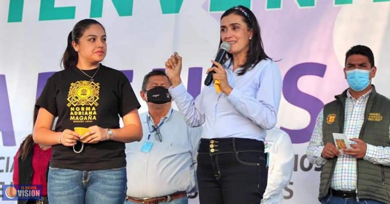 Las mujeres emprendemos los grandes proyectos : Norma Adriana Magaña  