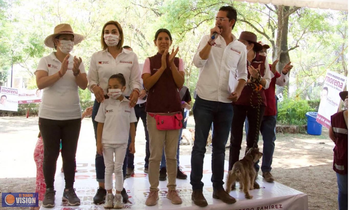 Amor, respeto y cuidado animal en Morelia: Iván Pérez Negrón