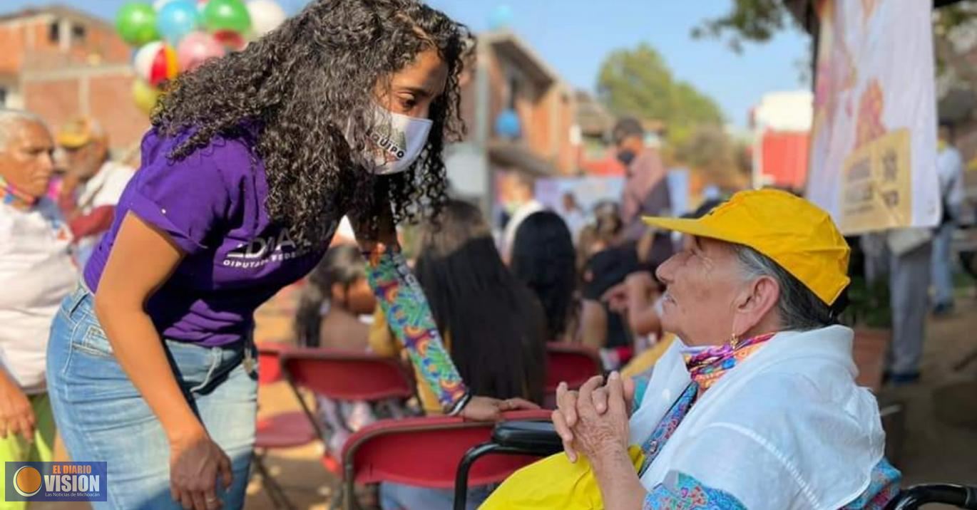 El 6 de junio, será una victoria de todos: Edna Díaz.