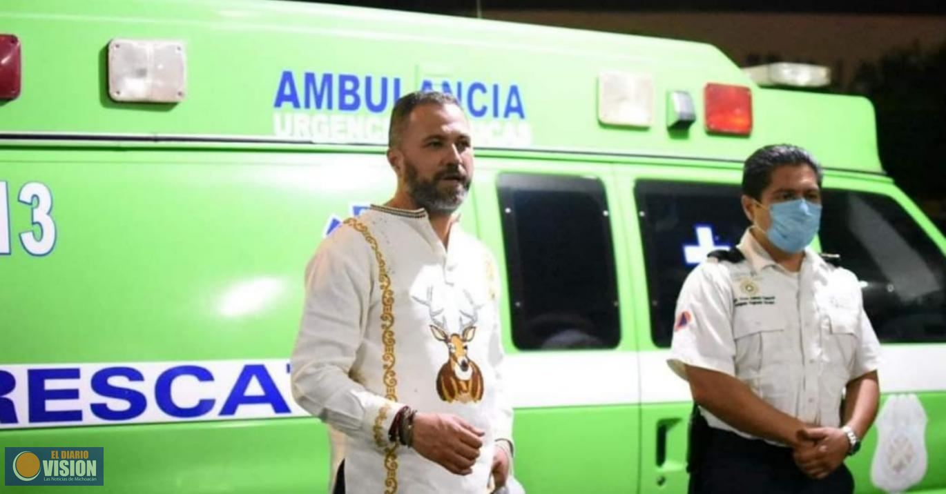 Luis Felipe León Balbanera, respaldará a la agrupación de Rescate Zacapu