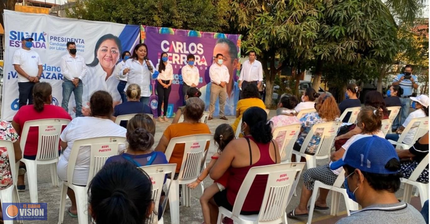 Etiquetaremos presupuesto para las seis tenencias de Lázaro Cárdenas: Silvia Estrada