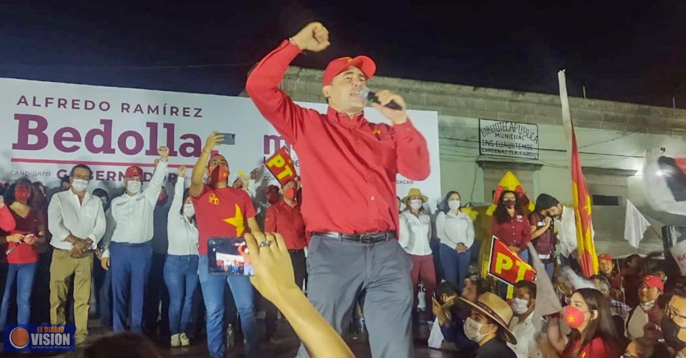 Tarímbaro ya decidió por la cuarta transformación: Baltazar Gaona