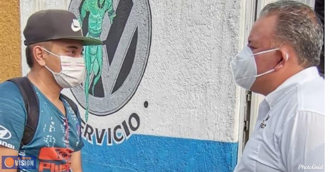 Promete Carlos Quintana apoyar y mejorar la seguridad de los ciclistas 