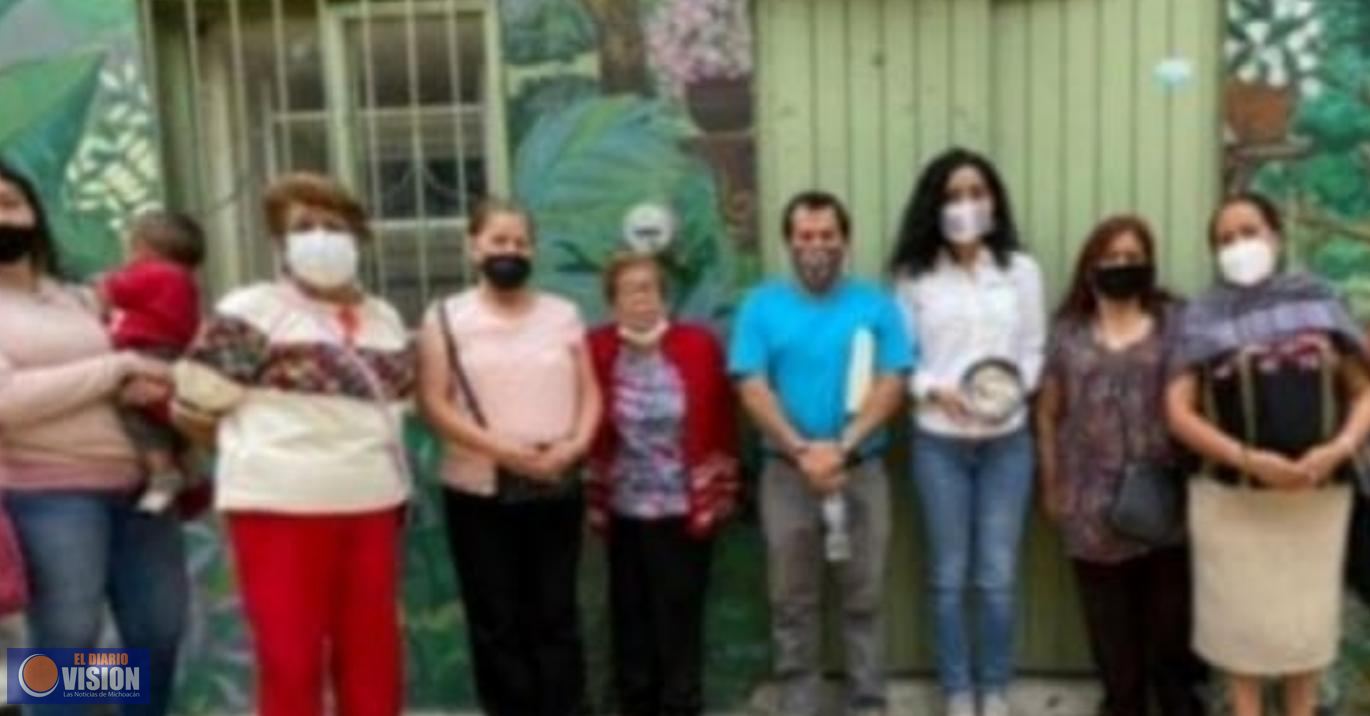 Edna Díaz, apoya a los artesanos 