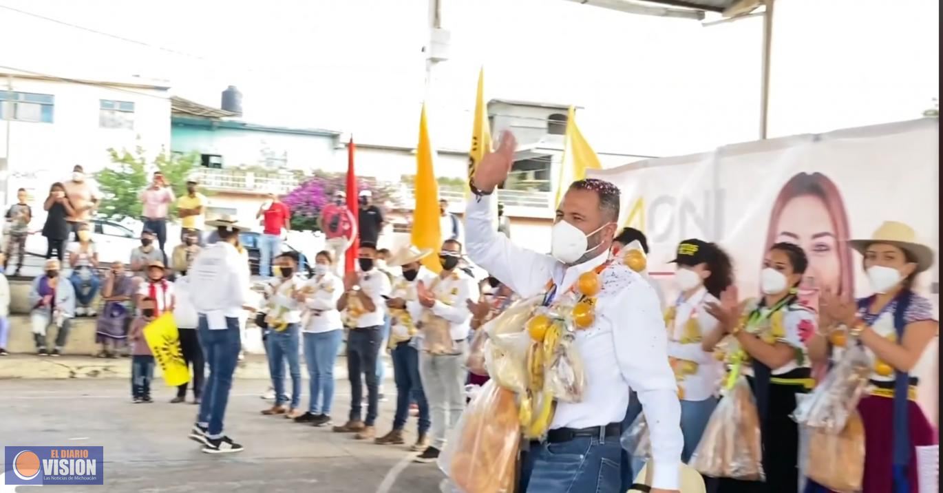 Luis Felipe León Balbanera cerrará campaña el próximo domingo en la plaza cívica Morelos