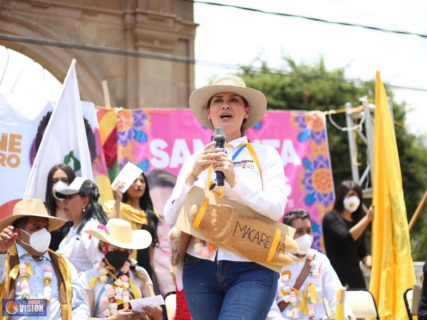 Legislará Macarena para que los municipios obtengan mayores recursos