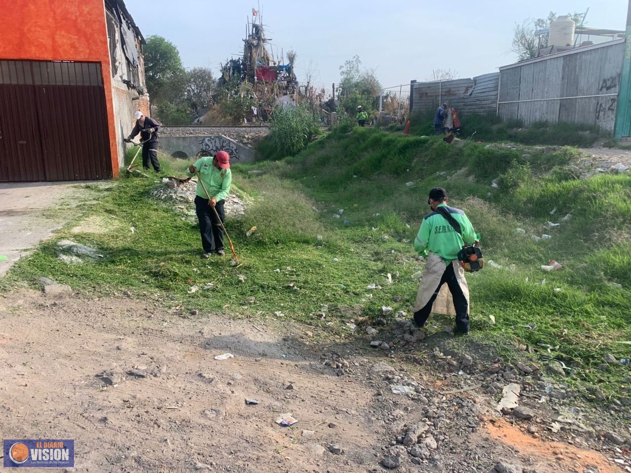 Ayuntamiento de Morelia realiza 12 jornada de limpieza en ríos y drenes