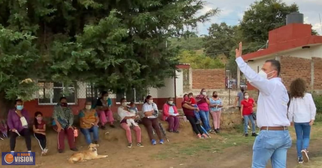 Trabajaré por Zacapu y su gente: Luis Felipe León Balbanera