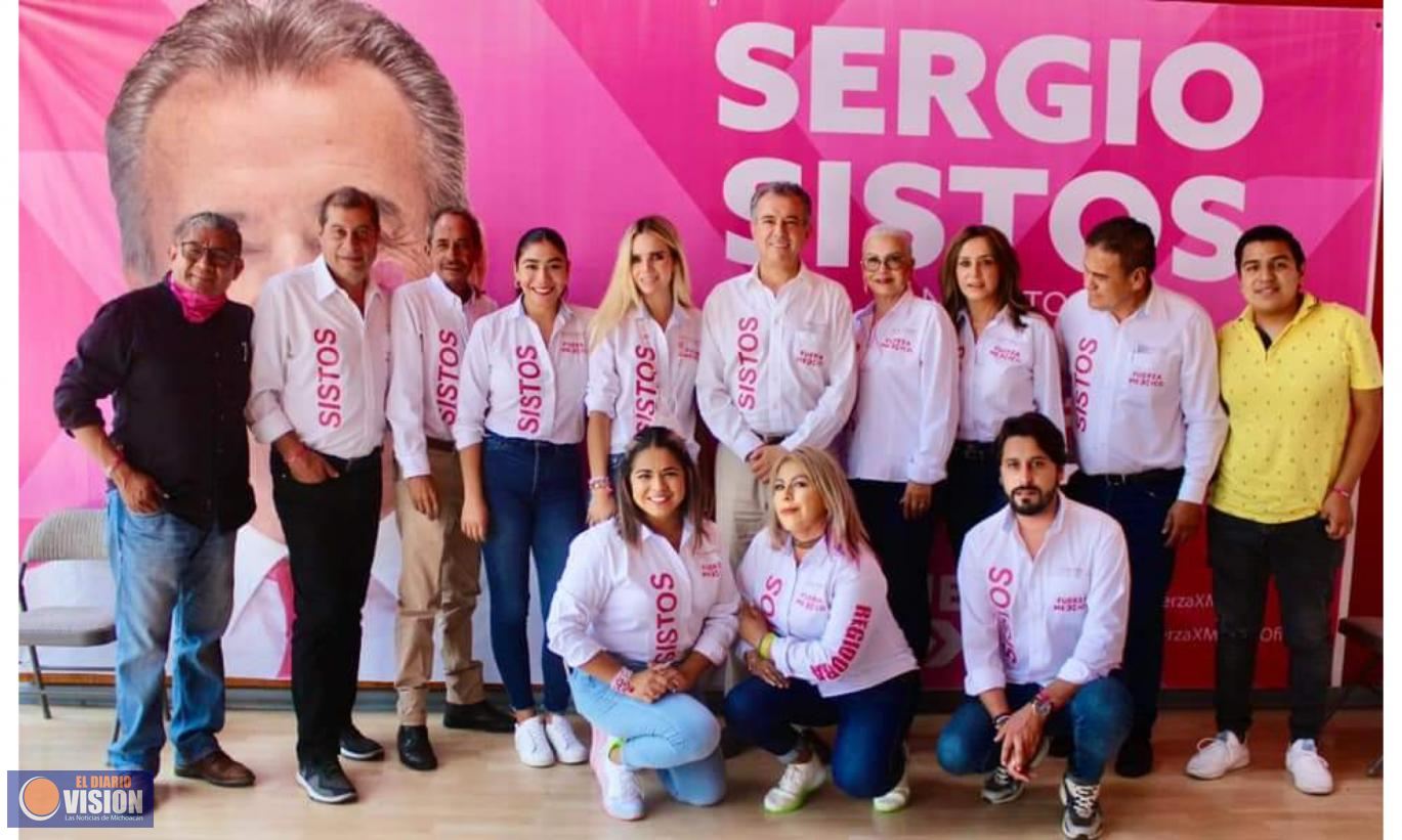 Sergio Sistos, firmó el el convenio de compromiso con 