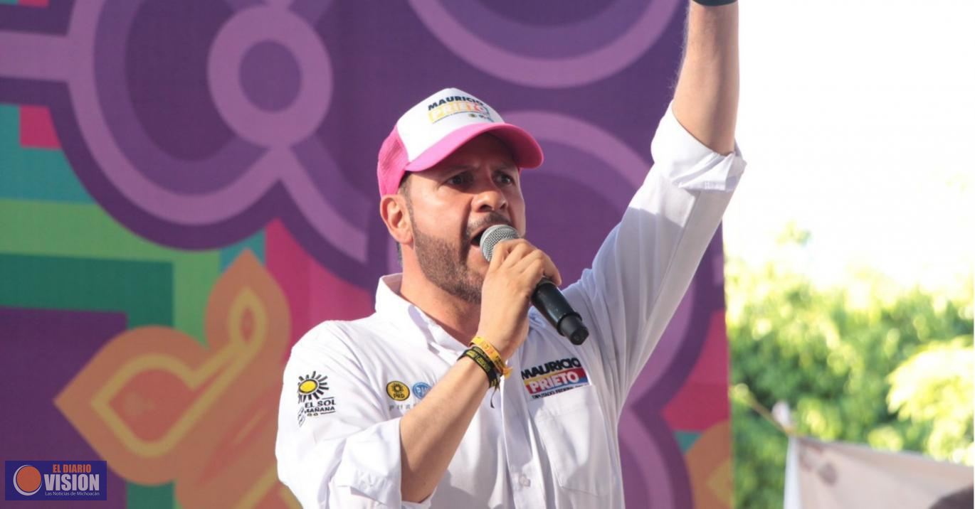 Este 6 de junio vamos a ganar porque la gente del distrito 2 quiere un cambio: Mauricio Prieto