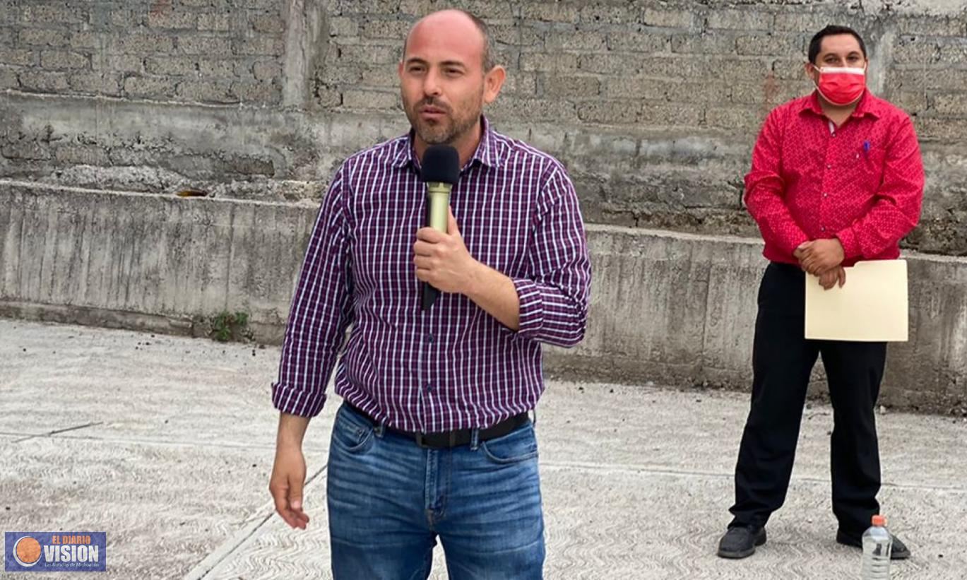 Vamos a realizar una transformación profunda en las comunidades de Tarímbaro: Eric Gaona 
