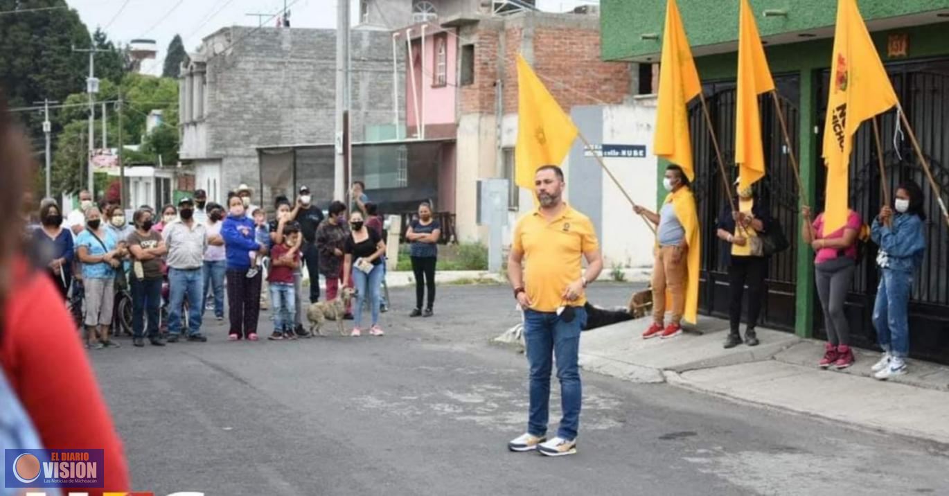 León Balbanera llamó a los zacapenses a no confiarse y salir a votar el próximo 6 de junio