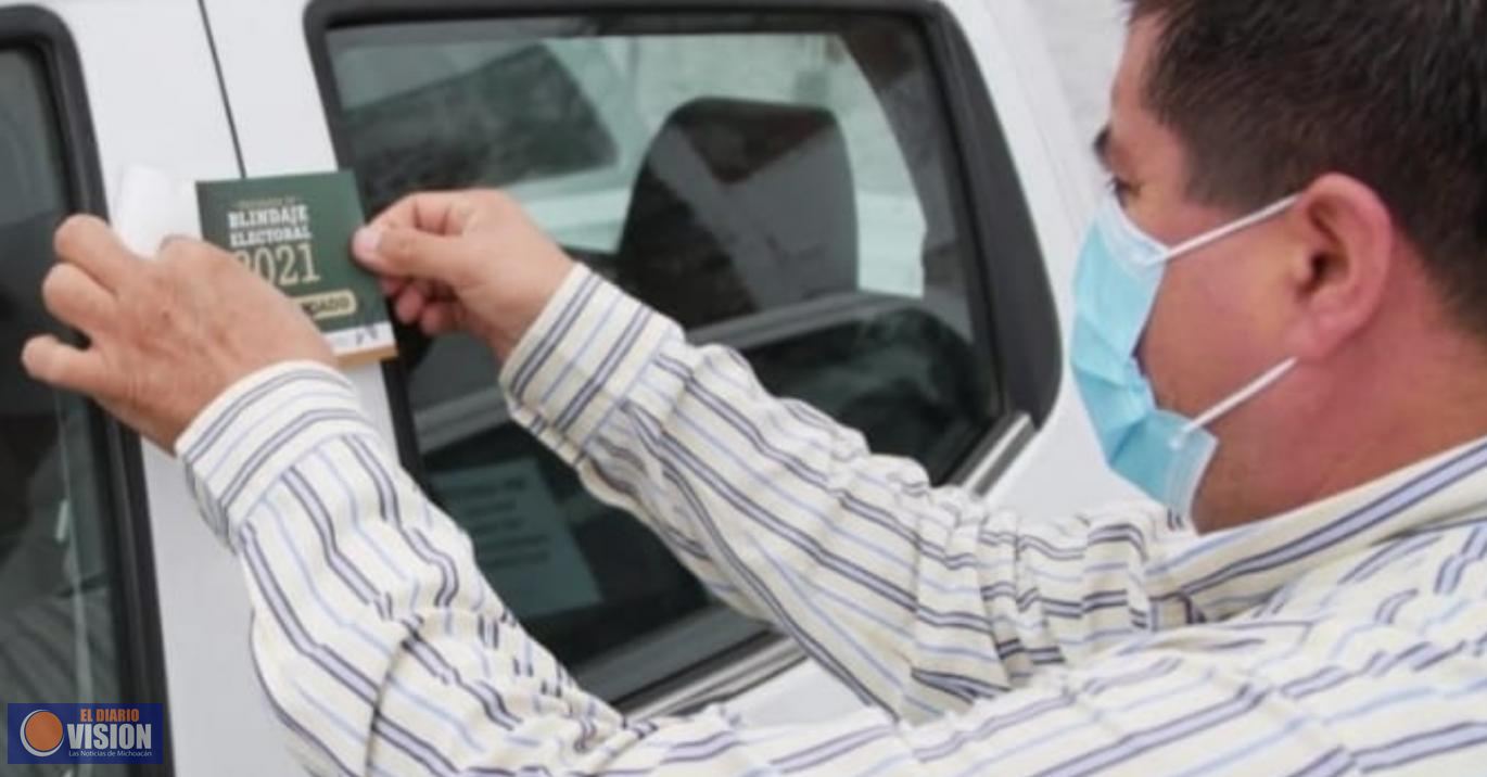 Resguarda, vehículos e inmuebles de Gobierno Federal, para evitar irregularidades en elecciones 