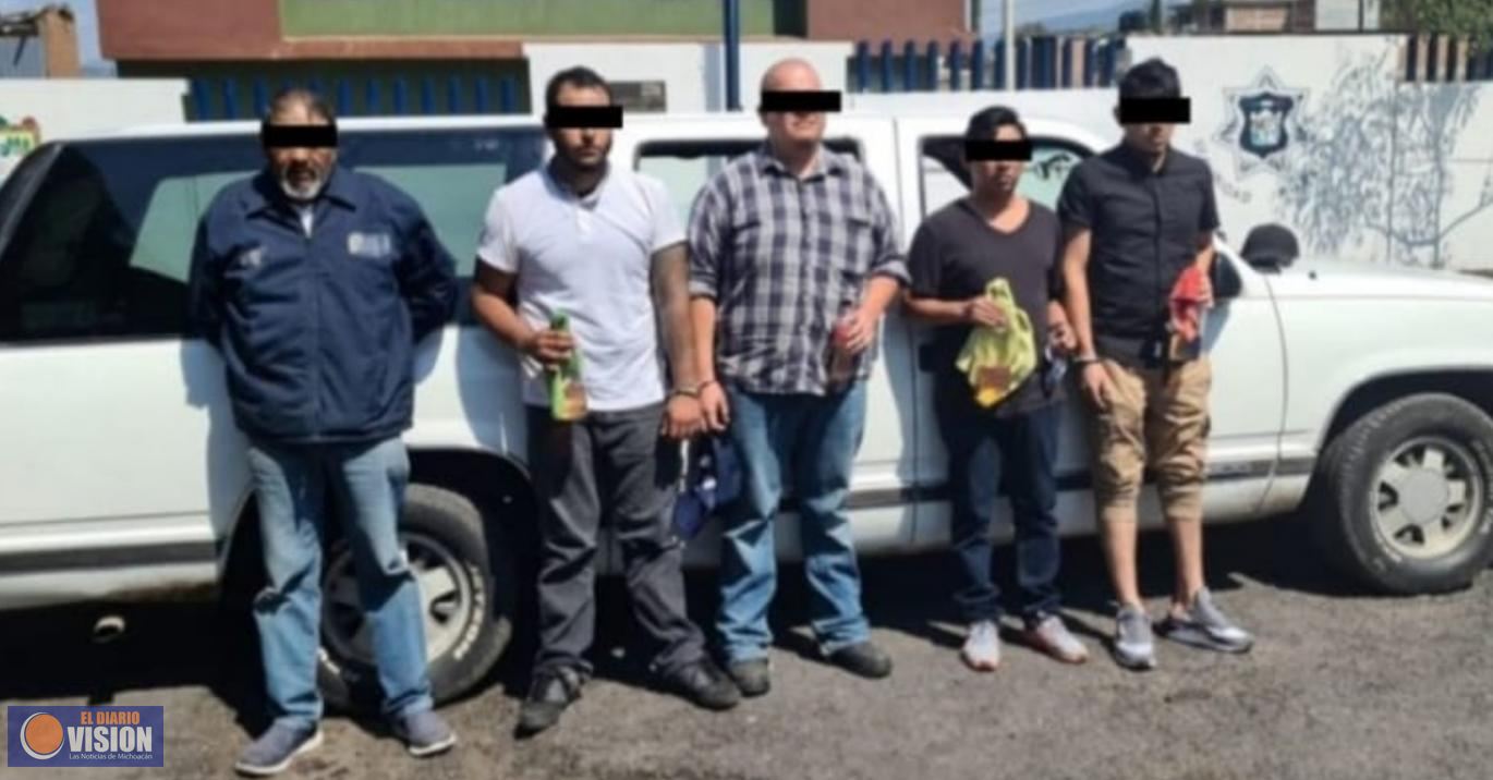 Capturan a personas con bombas molotov en Ciudad Hidalgo 