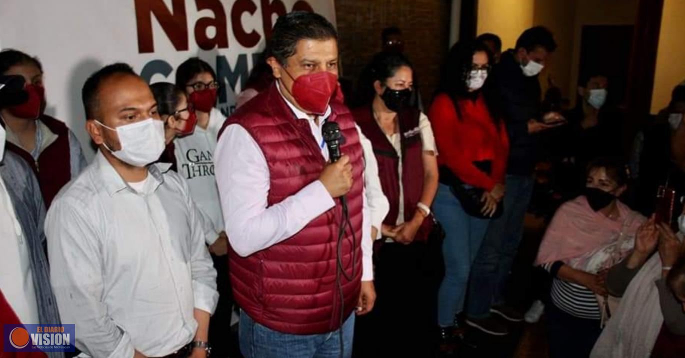 Logramos consolidar la democracia: Nacho Campos