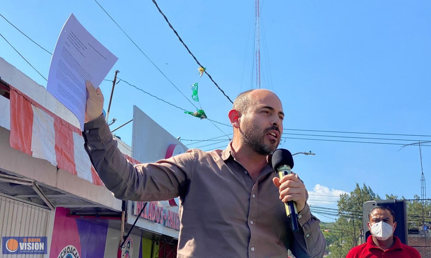 Eric Gaona solicita al IEM el conteo de voto por voto en Tarímbaro