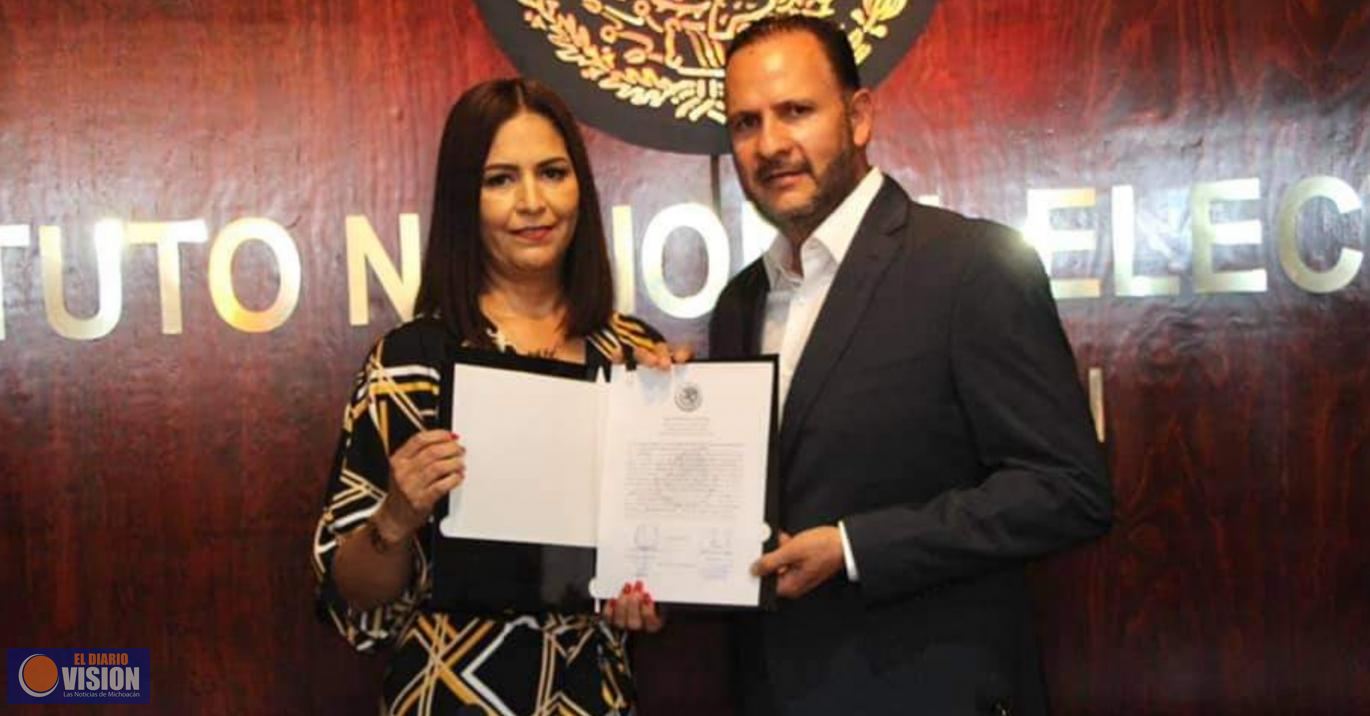 Mauricio Prieto Gómez, recibió constancia que lo acredita como Diputado Federal electo 